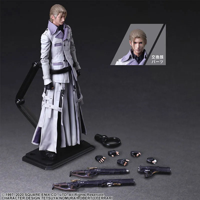 Final Fantasy VII Remake - Rufus Shinra - Play Arts Kai (Square Enix)ㅤ – Square Enix – ActionFigure Brasil
