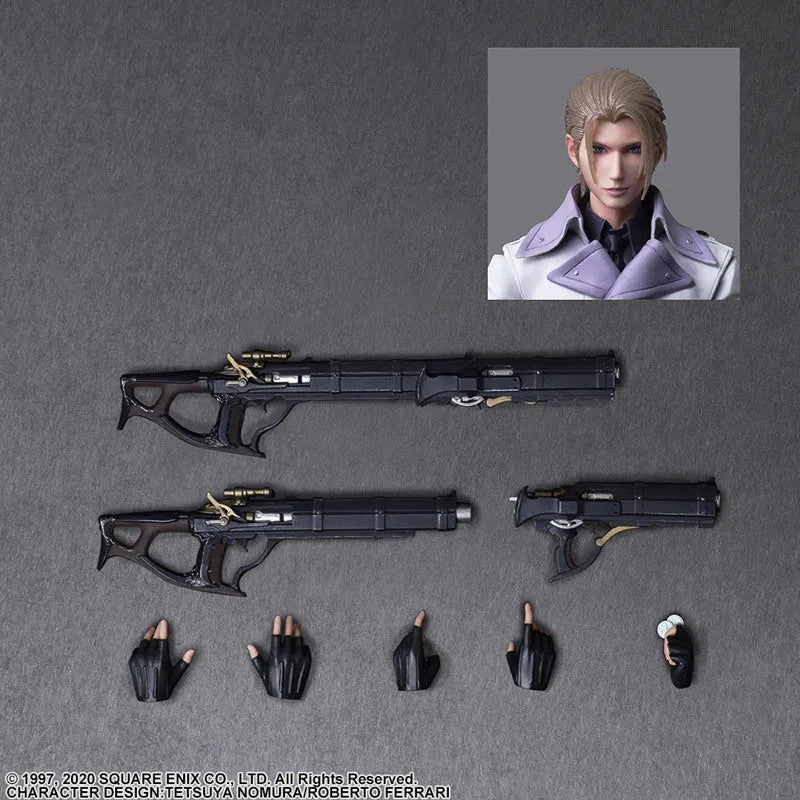 Final Fantasy VII Remake - Rufus Shinra - Play Arts Kai (Square Enix)ㅤ – Square Enix – ActionFigure Brasil