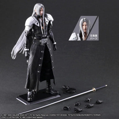 Final Fantasy VII Remake - Sephiroth - Play Arts Kai (Square Enix)ㅤ – Square Enix – ActionFigureBrasil — iluminação de estúdio