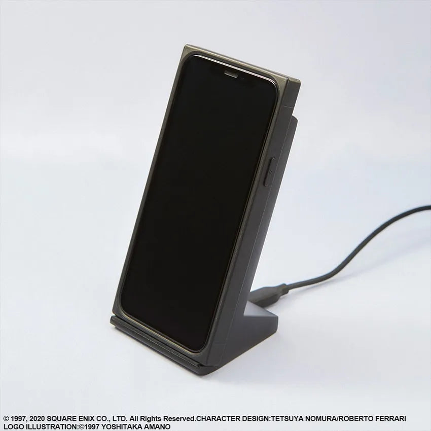 Final Fantasy VII Remake (Shinra) Wireless Charging Stand – Square Enix – ActionFigure Brasil