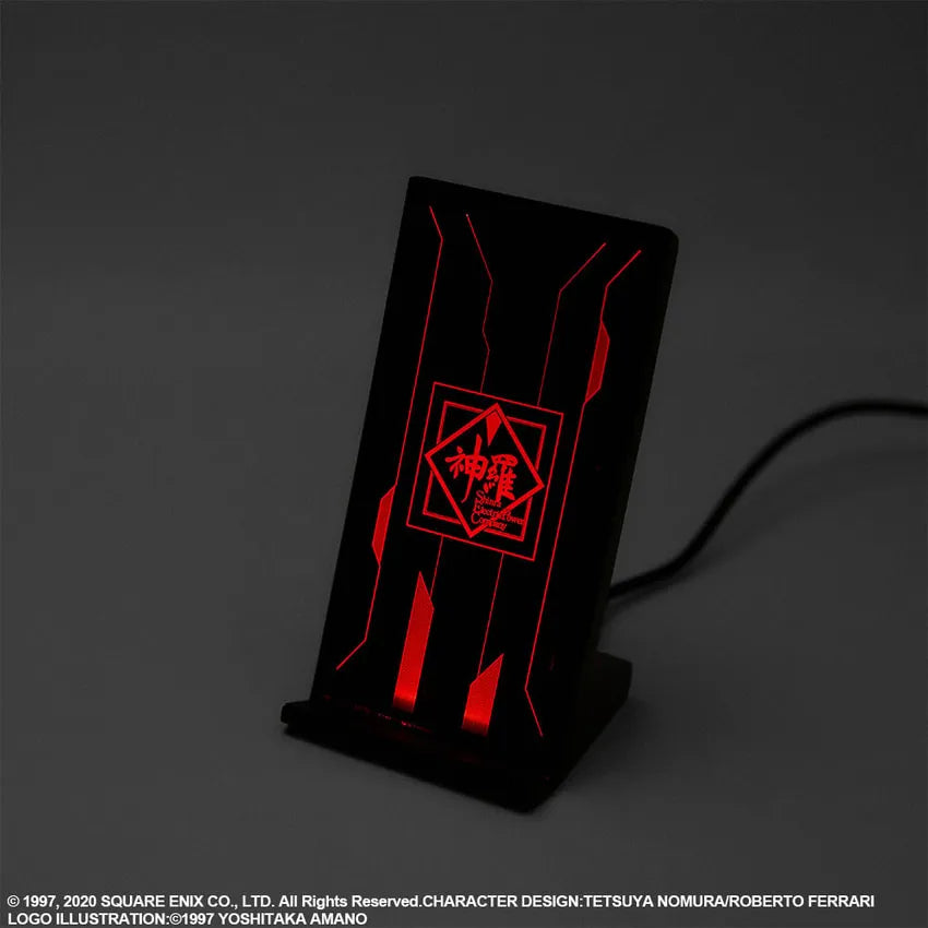 Final Fantasy VII Remake (Shinra) Wireless Charging Stand – Square Enix – ActionFigure Brasil