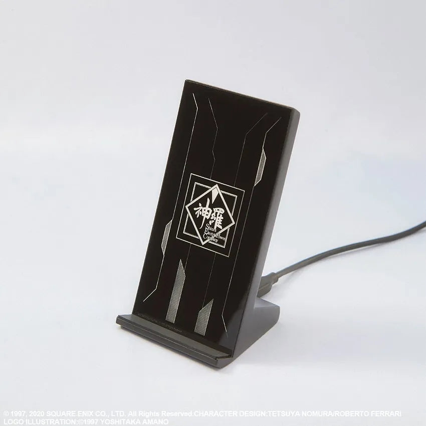 Final Fantasy VII Remake (Shinra) Wireless Charging Stand – Square Enix – ActionFigure Brasil