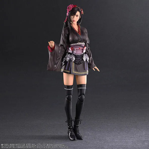 Final Fantasy VII Remake - Tifa Lockhart - Play Arts Kai - Exotic Dress Ver. (Square Enix)ㅤ – Square Enix – ActionFigure Brasil