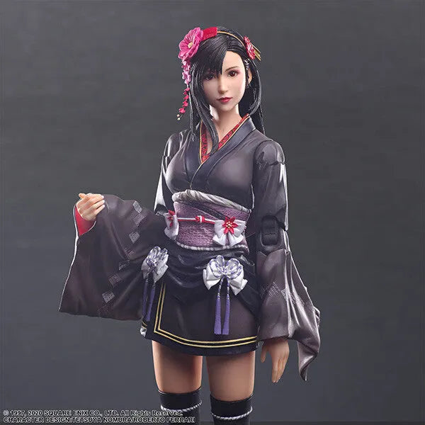 Final Fantasy VII Remake - Tifa Lockhart - Play Arts Kai - Exotic Dress Ver. (Square Enix)ㅤ – Square Enix – ActionFigure Brasil