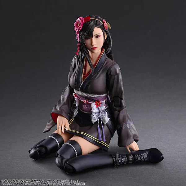 Final Fantasy VII Remake - Tifa Lockhart - Play Arts Kai - Exotic Dress Ver. (Square Enix)ㅤ – Square Enix – ActionFigure Brasil