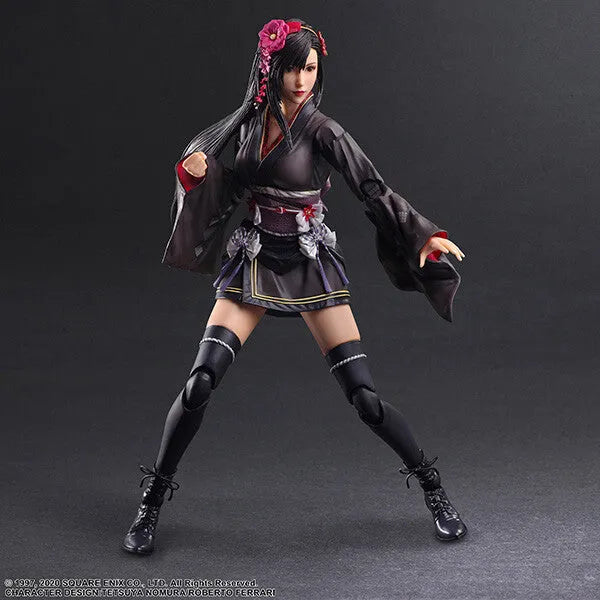 Final Fantasy VII Remake - Tifa Lockhart - Play Arts Kai - Exotic Dress Ver. (Square Enix)ㅤ – Square Enix – ActionFigure Brasil