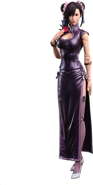 Final Fantasy VII Remake - Tifa Lockhart - Play Arts Kai - Sporty Dress Ver. (Square Enix)ㅤ – Square Enix – ActionFigureBrasil