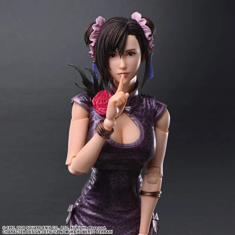 Final Fantasy VII Remake - Tifa Lockhart - Play Arts Kai - Sporty Dress Ver. (Square Enix)ㅤ – Square Enix – ActionFigure Brasil