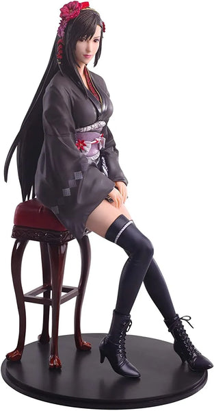 Final Fantasy VII Remake - Tifa Lockhart - Static Arts - Exotic Dress Ver. (Square Enix)ㅤ – Square Enix – ActionFigureBrasil