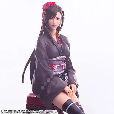Final Fantasy VII Remake - Tifa Lockhart - Static Arts - Exotic Dress Ver. (Square Enix)ㅤ – Square Enix – ActionFigureBrasil — acessórios