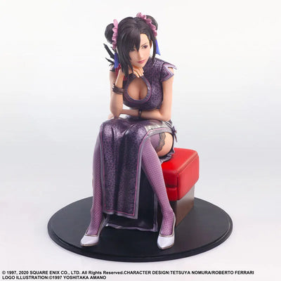 Final Fantasy VII Remake - Tifa Lockhart - Static Arts - Sporty Dress Ver. (Square Enix)ㅤ – Square Enix – ActionFigureBrasil — acessórios