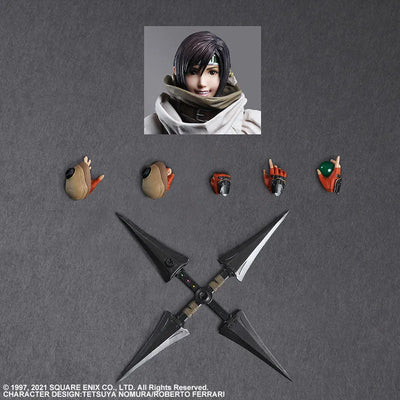 Final Fantasy VII Remake - Yuffie Kisaragi - Play Arts Kai (Square Enix)ㅤ – Square Enix – ActionFigureBrasil — com base expositora