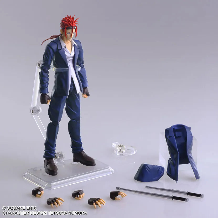 Final Fantasy VII - Reno - Bring Arts (Square Enix)ㅤ – Square Enix – ActionFigureBrasil