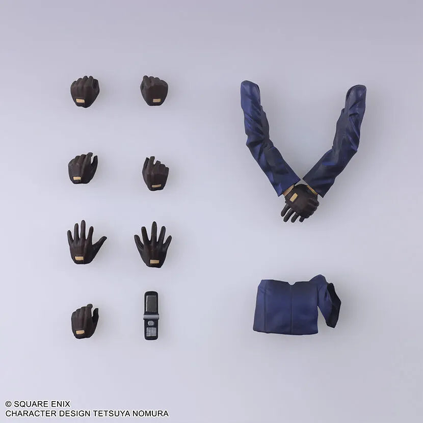 Final Fantasy VII - Tseng - Bring Arts (Square Enix)ㅤ – Square Enix – ActionFigureBrasil