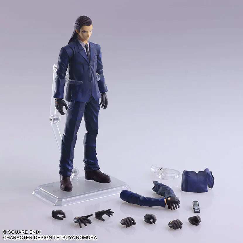 Final Fantasy VII - Tseng - Bring Arts (Square Enix)ㅤ – Square Enix – ActionFigureBrasil