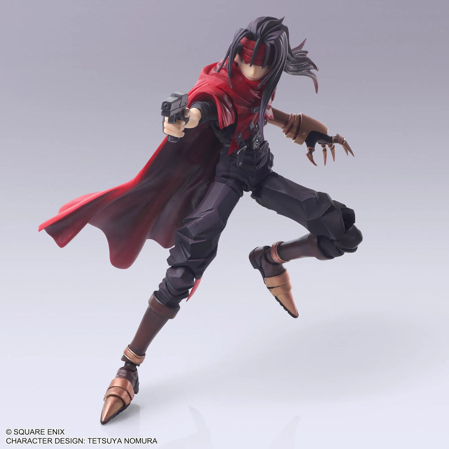 Final Fantasy VII - Vincent Valentine - Bring Arts (Square Enix)ㅤ – Square Enix – ActionFigure Brasil