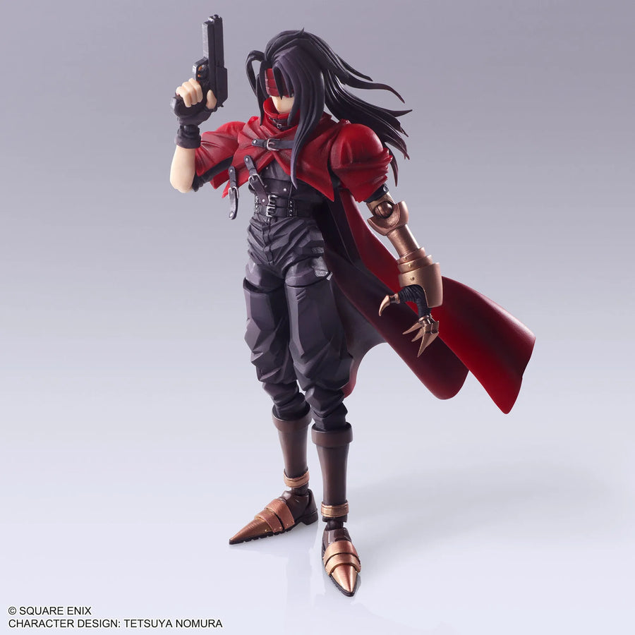 Final Fantasy VII - Vincent Valentine - Bring Arts (Square Enix)ㅤ – Square Enix – ActionFigure Brasil