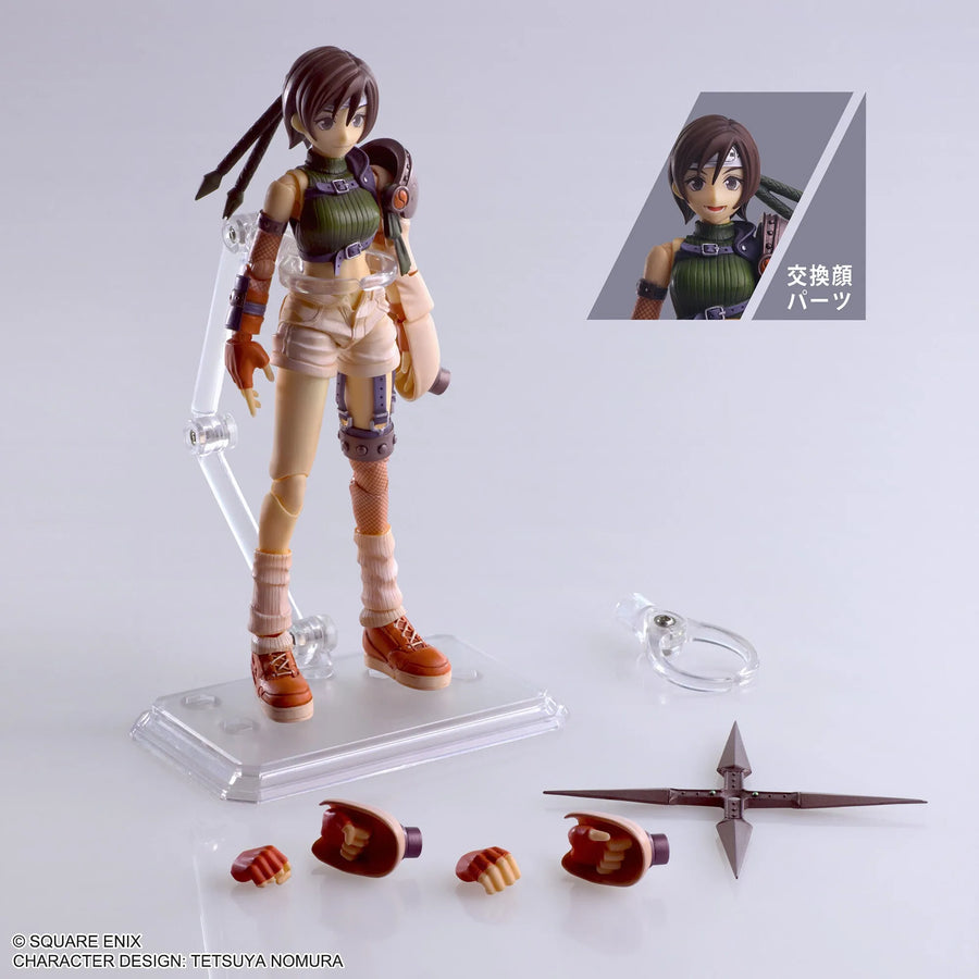 Final Fantasy VII - Yuffie Kisaragi - Bring Arts (Square Enix)ㅤ – Square Enix – ActionFigureBrasil