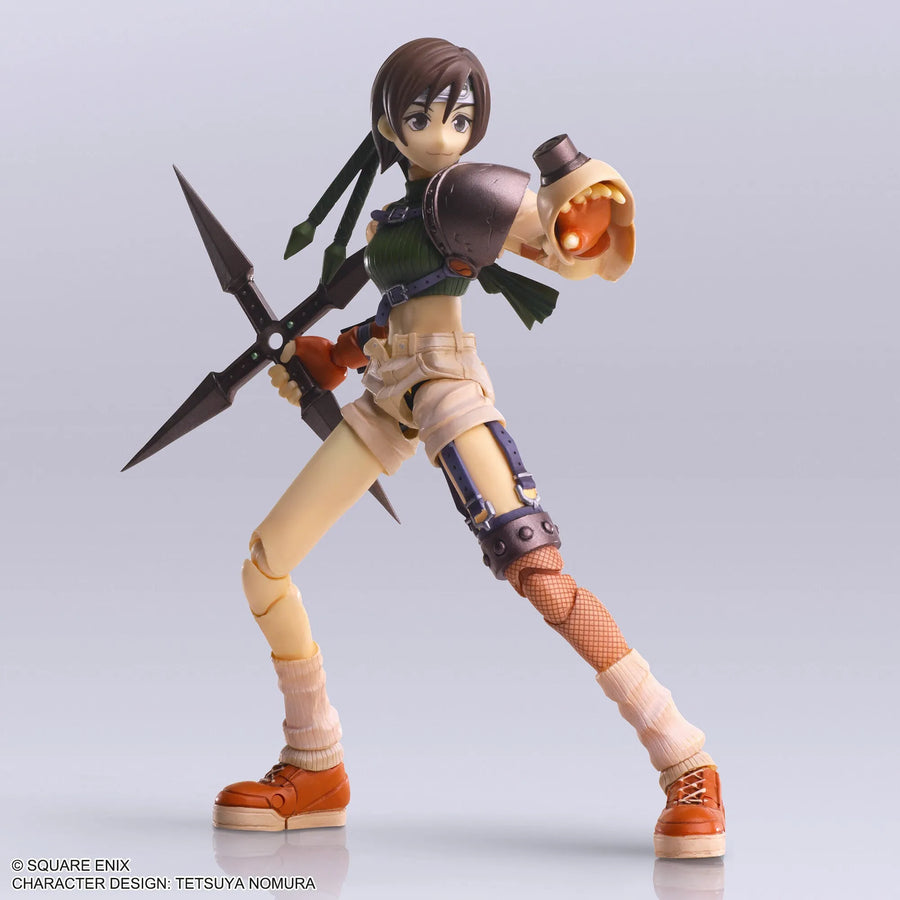 Final Fantasy VII - Yuffie Kisaragi - Bring Arts (Square Enix)ㅤ – Square Enix – ActionFigureBrasil
