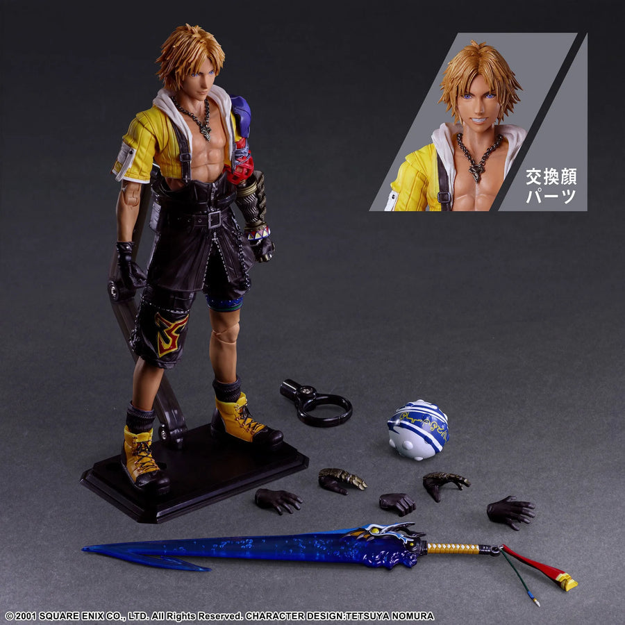 Final Fantasy X - Tidus - Play Arts Kai (Square Enix)ㅤ – Square Enix – ActionFigure Brasil