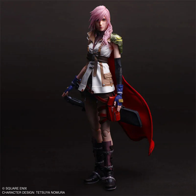 Final Fantasy XIII - Lightning - Play Arts Shin (Square Enix)ㅤ – Square Enix – ActionFigureBrasil