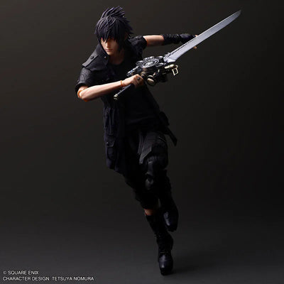 Final Fantasy XV - Noctis Lucis Caelum - Play Arts Shin (Square Enix)ㅤ – Square Enix – ActionFigureBrasil — embalagem