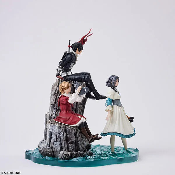 Final Fantasy XVI - Clive Rosfield - Jill Warrick - Joshua Rosfield - Torgal - Form-Ism Scene (Nostalgia) (Square Enix)ㅤ – Square Enix – ActionFigureBrasil