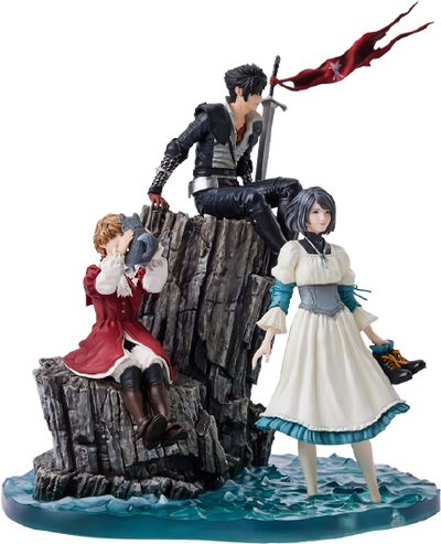 Final Fantasy XVI Form-Ism Scene - Eyes on Home – Square Enix – ActionFigure Brasil — iluminação de estúdio