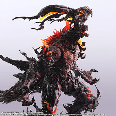 Final Fantasy XVI - Ifrit - Bring Arts (Square Enix)ㅤ – Square Enix – ActionFigureBrasil — com base expositora