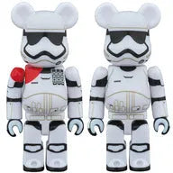FIRST ORDER STORMTROOPER OFFICER & FIRST ORDER STORMTROOPER BE@RBRICK Star WArS 2PACKㅤ – Gantaku – ActionFigure Brasil