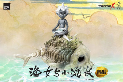 Fishergirl and Little Sea Elf (Deluxe Version) (Deluxe Version) – Threezero – ActionFigure Brasil — embalagem
