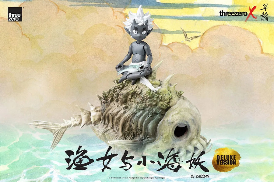 Fishergirl and Little Sea Elf (Deluxe Version) (Deluxe Version) – Threezero – ActionFigure Brasil