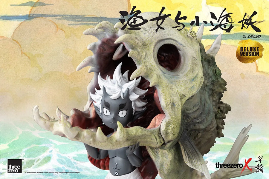 Fishergirl and Little Sea Elf (Deluxe Version) (Deluxe Version) – Threezero – ActionFigure Brasil