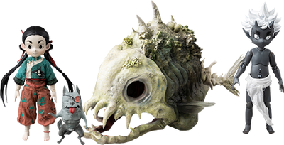 Fishergirl and Little Sea Elf (Deluxe Version) (Deluxe Version) – Threezero – ActionFigure Brasil — ambientada