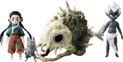 Fishergirl and Little Sea Elf (Deluxe Version) (Deluxe Version) – Threezero – ActionFigure Brasil