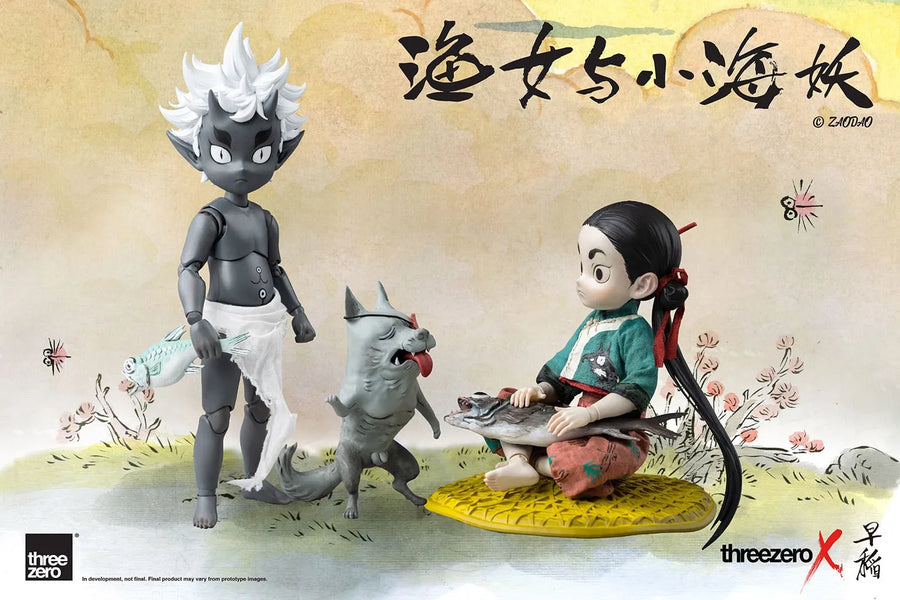 Fishergirl and Little Sea Elf – Threezero – ActionFigure Brasil