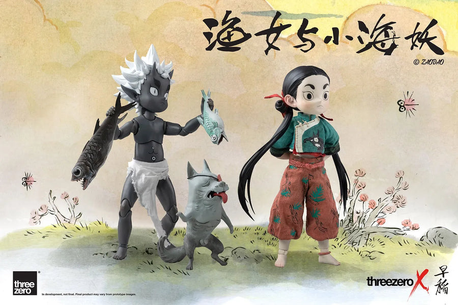 Fishergirl and Little Sea Elf – Threezero – ActionFigure Brasil