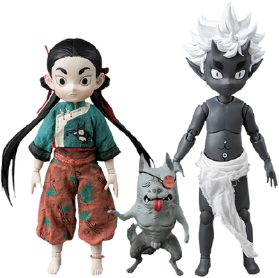 Fishergirl and Little Sea Elf – Threezero – ActionFigure Brasil — ângulo diferente