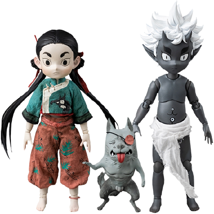 Fishergirl and Little Sea Elf – Threezero – ActionFigure Brasil