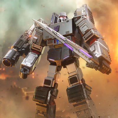 Flagship Megatron Robot - LIMITED EDITION – Robosen – ActionFigure Brasil — ângulo diferente