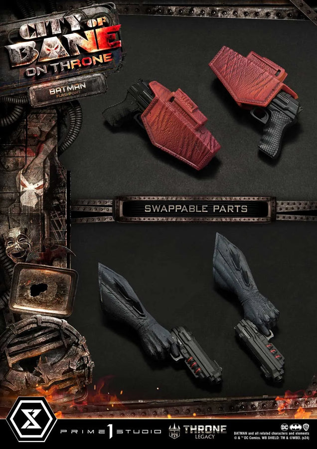 Flashpoint Batman (Bonus Version) - LIMITED EDITION: 350 – Prime 1 Studio – ActionFigure Brasil