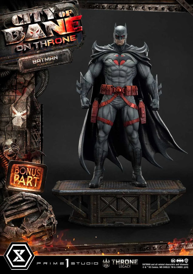 Flashpoint Batman (Bonus Version) - LIMITED EDITION: 350 – Prime 1 Studio – ActionFigure Brasil