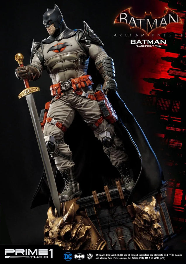 Flashpoint Batman (Exclusive Version) Batman: Arkham Knight – Prime1Studio – ActionFigure Brasil