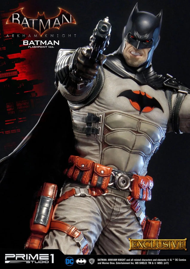 Flashpoint Batman (Exclusive Version) Batman: Arkham Knight – Prime1Studio – ActionFigure Brasil