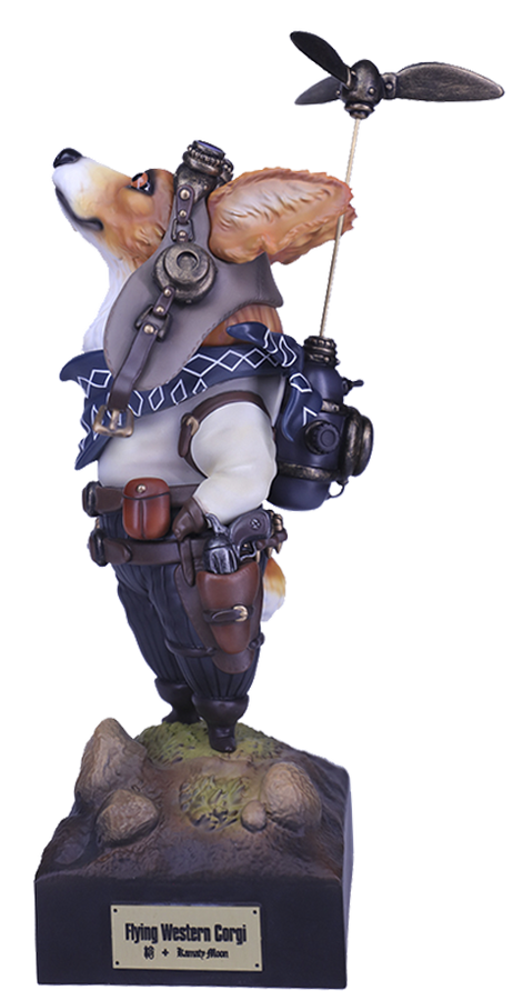 Flying Western Corgi - LIMITED EDITION: 200 – Manas SUM – ActionFigure Brasil