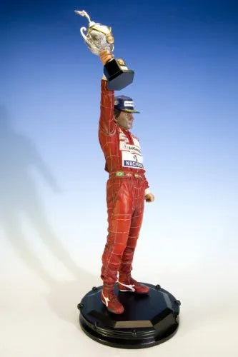 Formula 1 - Ayrton Senna - Fine Art Statue - 1/6 - 50th Birthday (Kotobukiya)ㅤ – Kotobukiya – ActionFigure Brasil — com base expositora