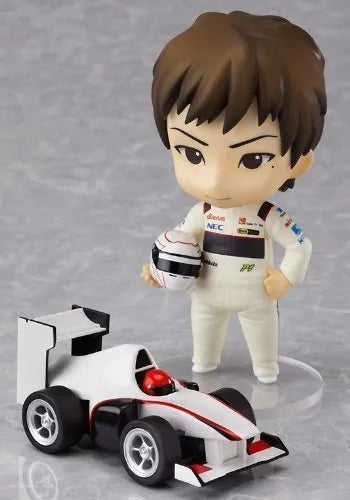 Formula 1 - Kobayashi Kamui - Cheerful Japan! - Nendoroid #228 - Ganbare Japan Support ver.ㅤ – Good Smile Company – ActionFigure Brasil