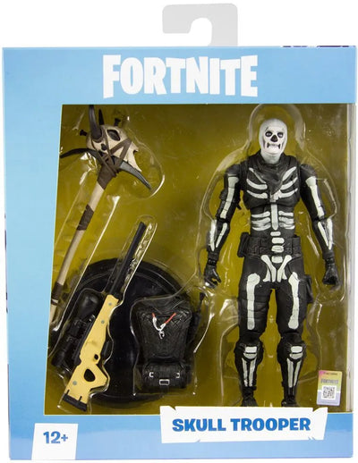 "Fortnite" Action Figure 7 Inch #02 Skull Trooperㅤ – McFarlane Toys – ActionFigureBrasil — detalhe do produto