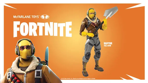 Fortnite / Raptor 7 Inch Action Figure(Provisional Pre-order)ㅤ – McFarlane Toys/豆魚雷 – ActionFigure Brasil