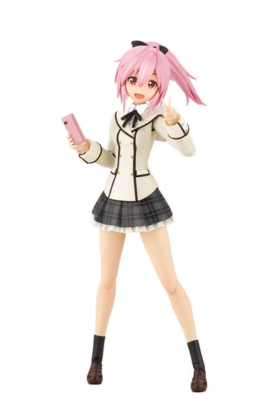 Frame Arms Girl - Gennai Ao - Sousaishojoteien - 1/10 - Wakaba Girls' High School Winter Clothes, Dreaming Style Happy Monochrome (Kotobukiya) [Shop Exclusive]ㅤ – Kotobukiya – ActionFigure Brasil